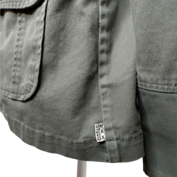 Max Studio Jeans l 4 Pocket l L/S l Military Jacket l Size XL - Picture 7 of 10